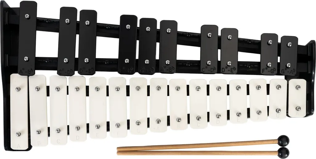Percussion Xylophone Chromatique pour Éveil Musical Enfant 25 Tons