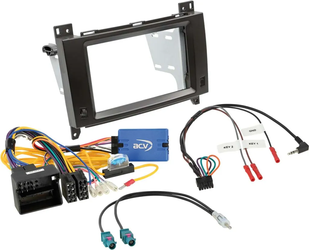 Installer un Autoradio 2-DIN sur Mercedes Vito 2014-2024 Facilement