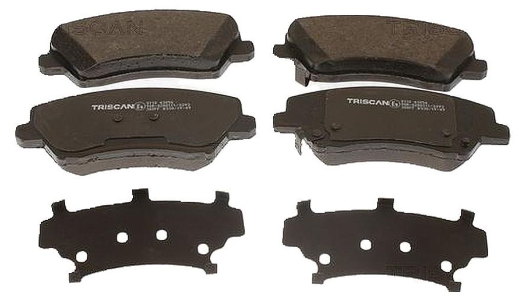 Bremsbelagsatz Scheibenbremse 17,8 mm TRISCAN für u.a. HYUNDAI i30