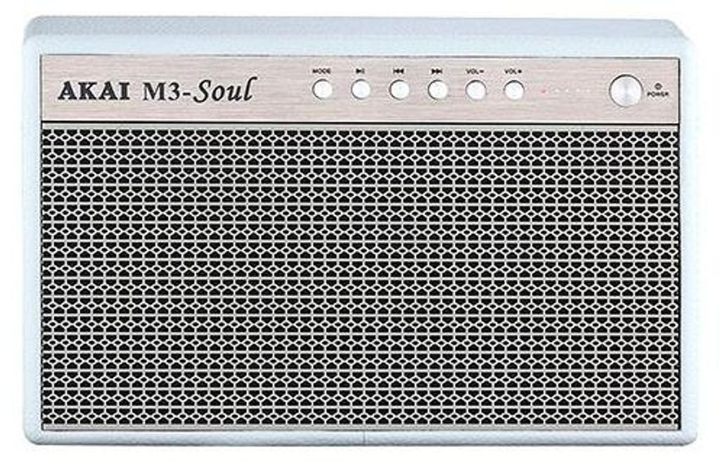 Bluetooth-luidspreker Akai M3 SOUL-wit Productafbeelding 