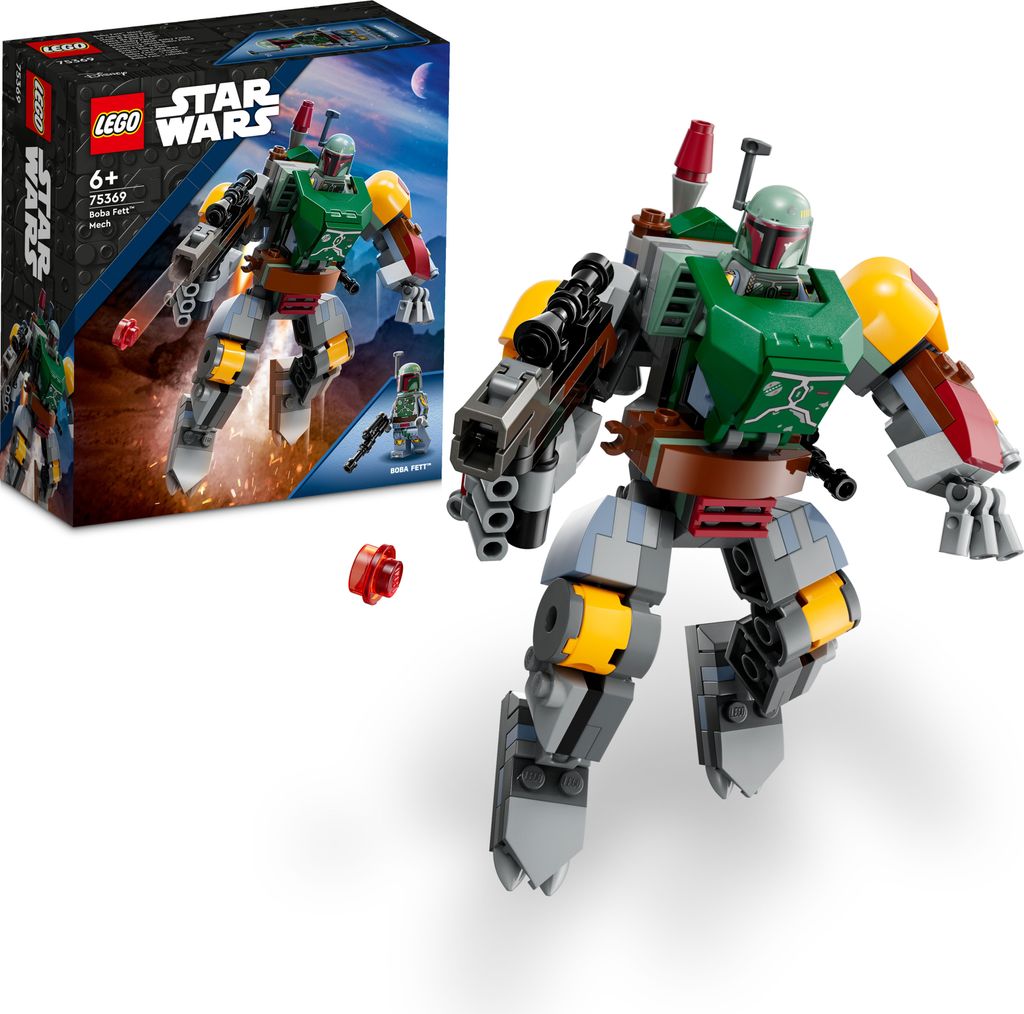 LEGO 75369 - MECH BOBA FETTA – Stwórz swoją galaktyczną Zdjęcie produktu 