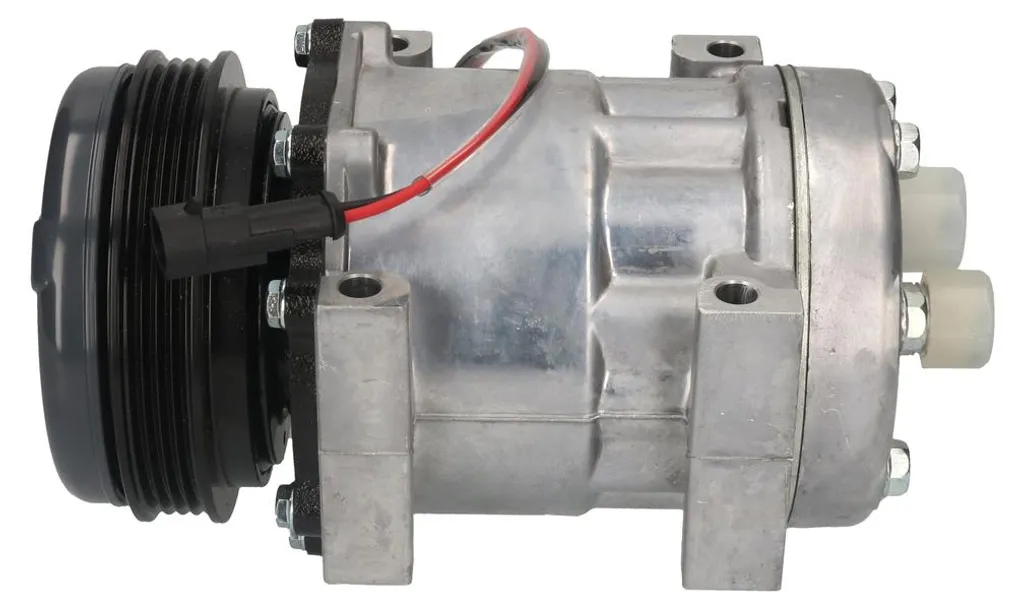 Réparer la clim New Holland T4 avec le compresseur 12V Bosch 112mm