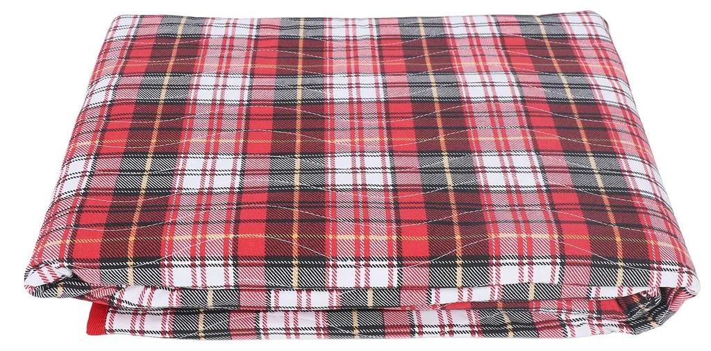 Alèse de transfert réutilisable rouge 90x150 cm avec poignées solides - 2
