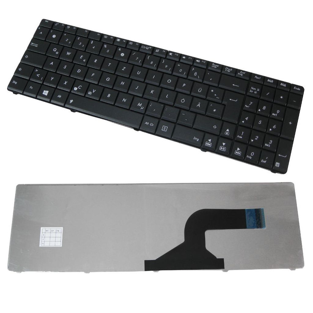 Green Cell® Notebook Tastatur für Asus F75 DE QWERTZ NEU
