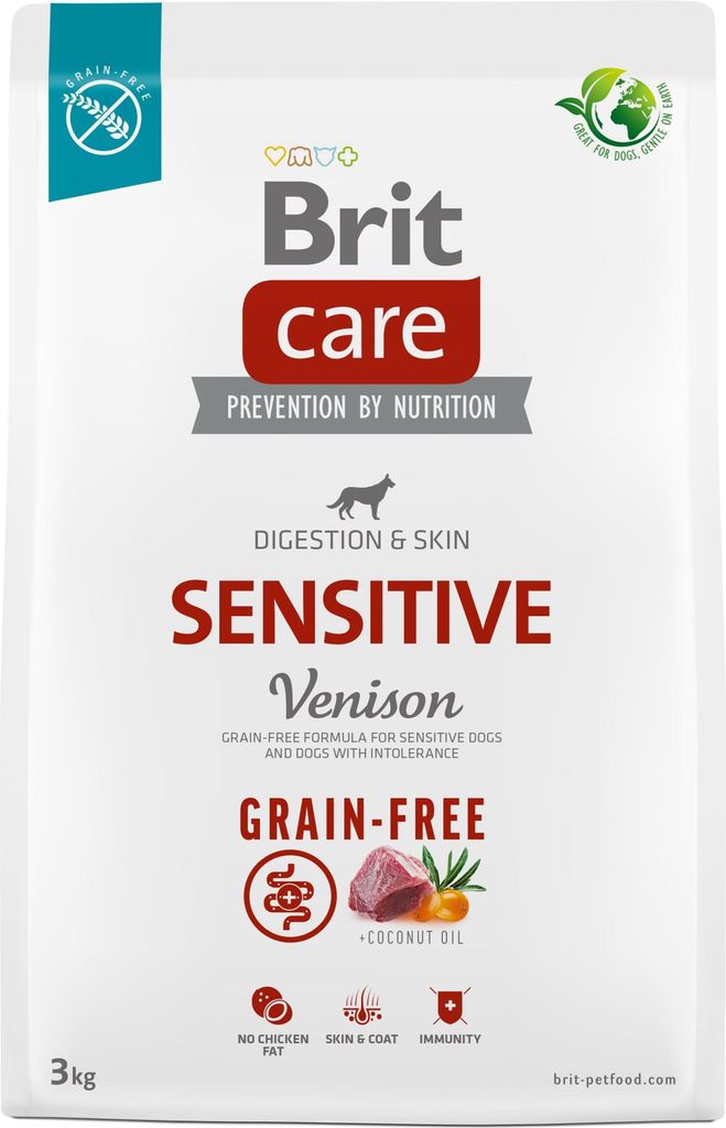 Brit Care Grainfree Sensitive Wild 3kg Hund