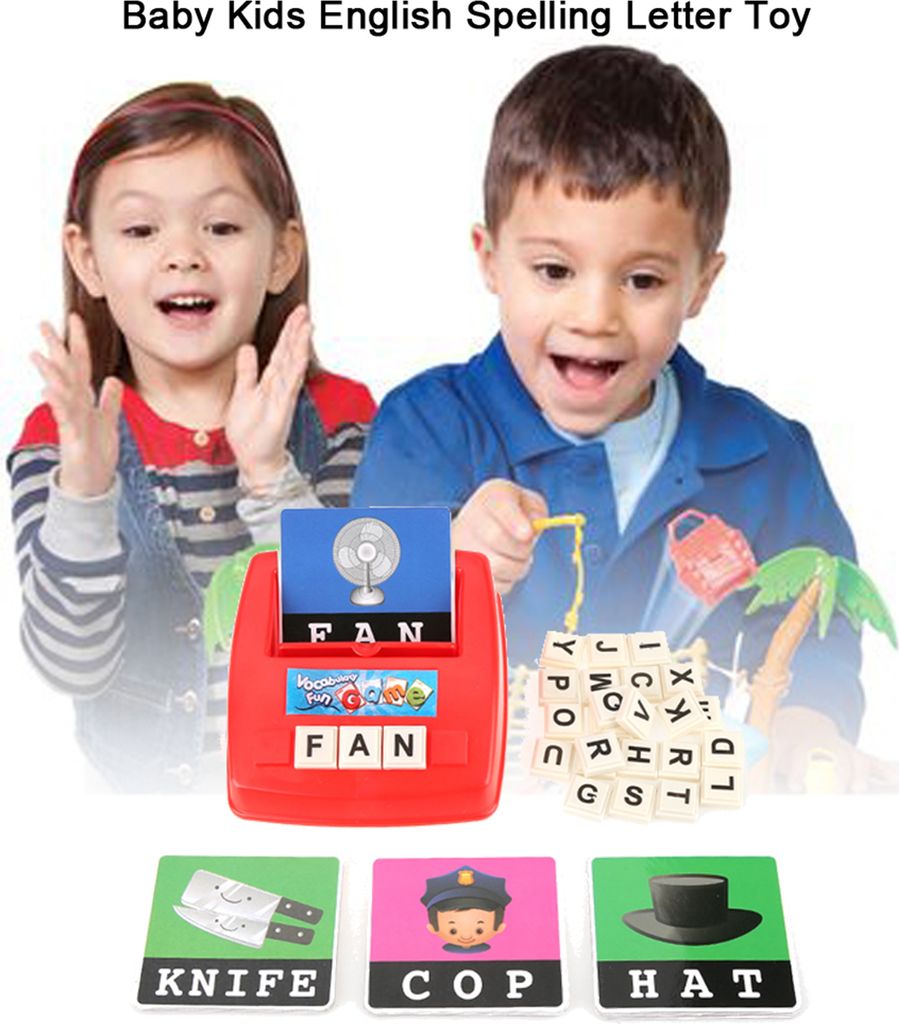 Englisch buchstabieren Spielzeug,Buchstabieren Spielzeug,Buchstaben buchstabieren Spielzeug,Alphabet buchstabieren Spielzeug,Baby früh lernen Spie...