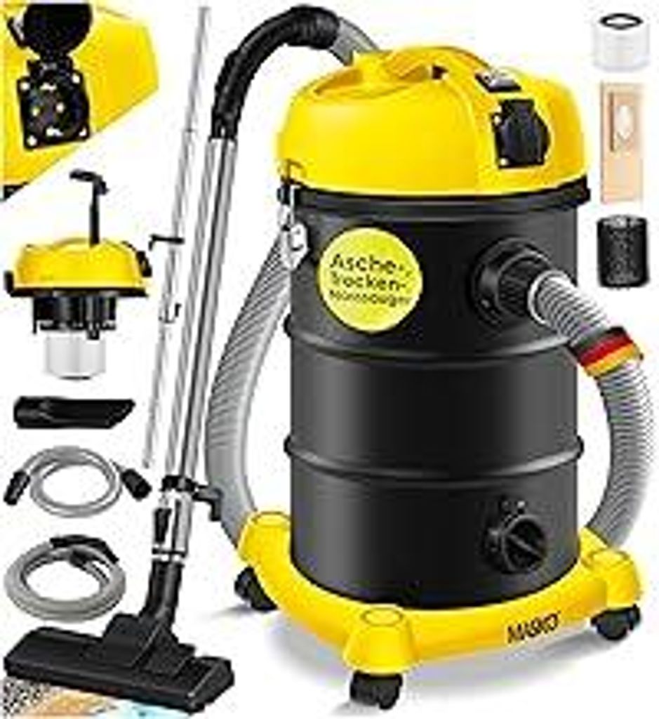 MASKO6IN1 Industriestaubsauger Staubsauger Nass Trocken Sauge Aschesauger 2300W + Steckdose? Blasfunktion ? Trocken-Saugen & Nass-Saugen | Industri...