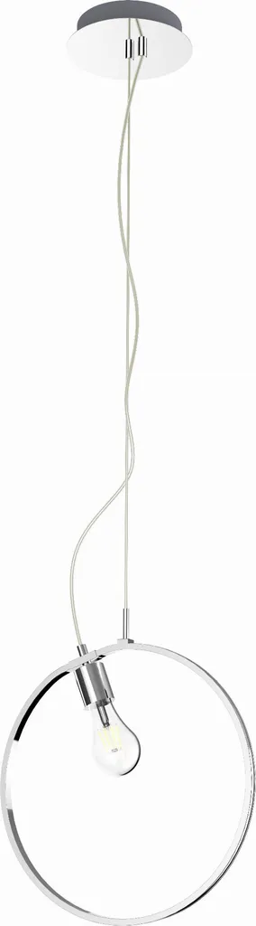 Lampe Suspendue 2 Sources SKIROS A0024-320 en Acier Gris Anthracite