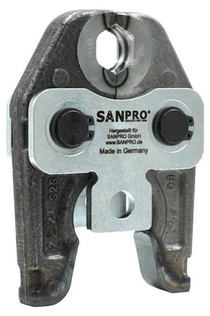 Sanpro Pressbacke / Presszange - V - Profil, Größe V 18 Produktbild 