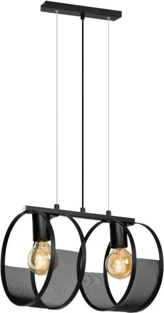 Suspension Noire Hydra 2751/Z-B-2 : Éclairage Design Haute Qualité