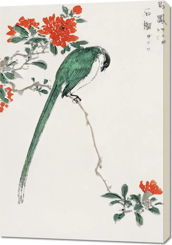 Tendenza Wall Art: Quadro 70x100 Cincia Giapponese Kashu Vintage