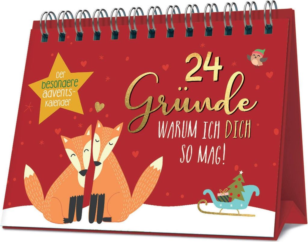 24 Gründe, warum ich dich mag. Der besondere Adventskalender