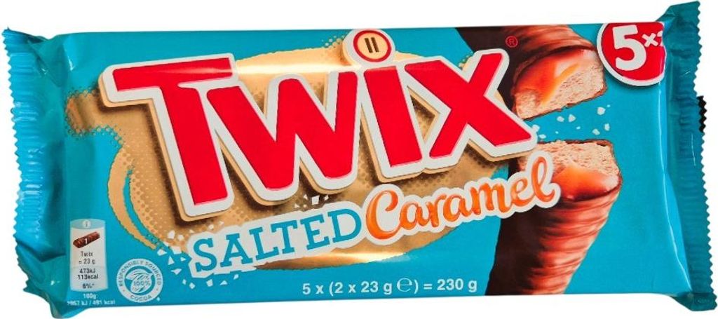 Twix Salted Caramel 5er 230g Produktbild 