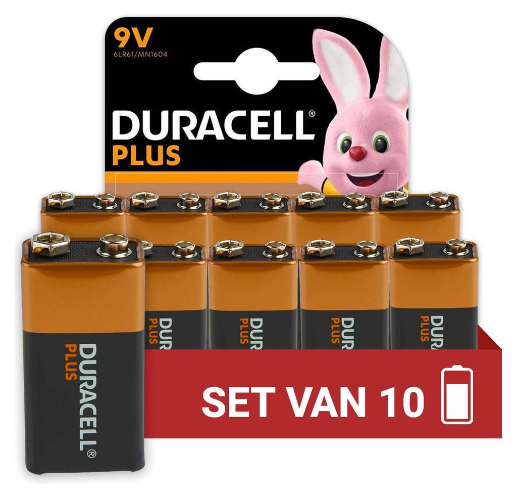 Duracell - Batterie Duracell plus Block 9V 1. | Blasen Sie Produktbild 