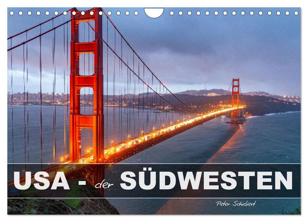USA - Der Südwesten (Wandkalender 2027 DIN A4 quer), CALVENDO Monatskalender