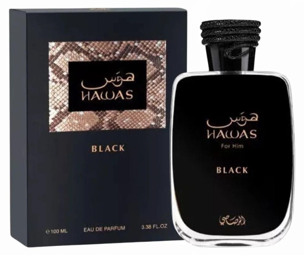 Rasasi - Hawas Black EDP 100ml Immagine del prodotto 