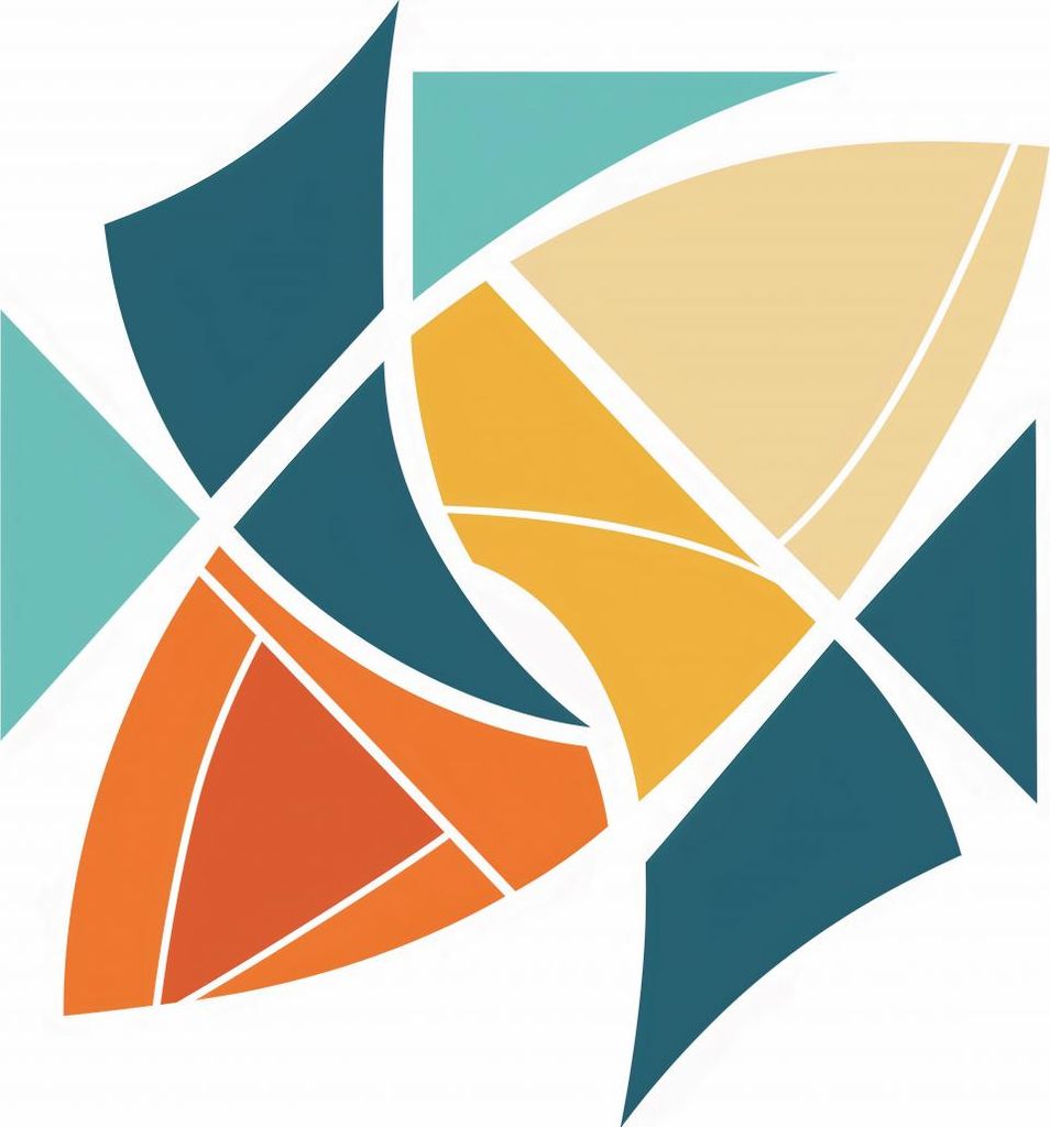 Plakat 90x90cm Geometrie des Windes