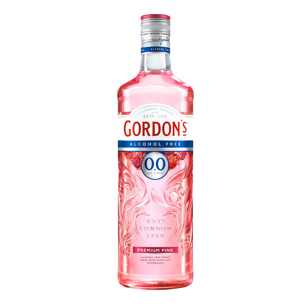 Gordon's Premium Pink senza alcool 0.0 MHD 30/09/2024 0,7l Immagine del prodotto 