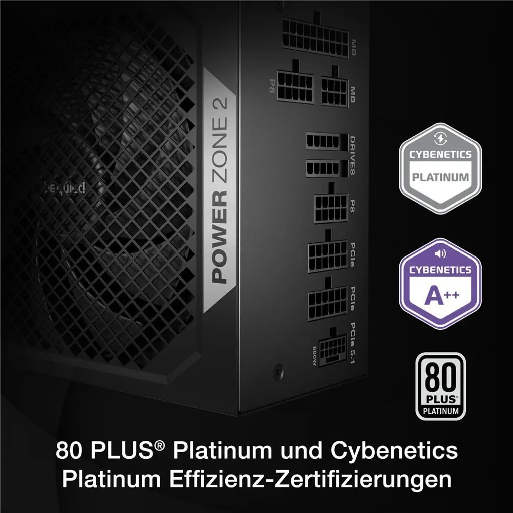 be quiet! Power Zone 2 750W Alimentation PC Full Modulaire 80 Plus - 8