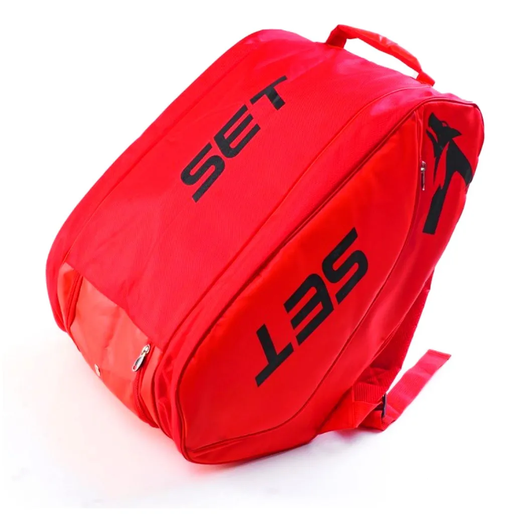 Sac de Padel Sport Multicolore Modèle Sanyo Red Wolf pour Compétition