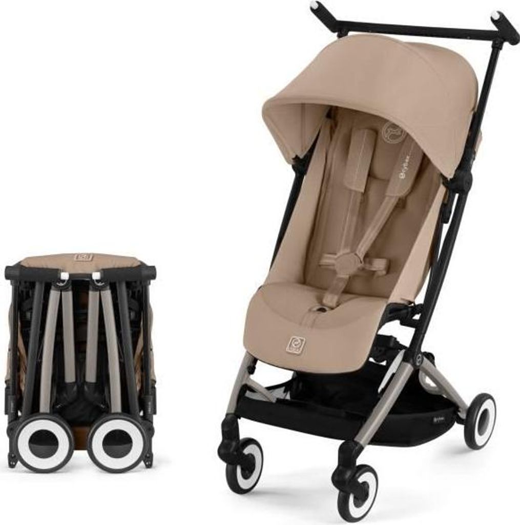 Libelle Ultra Compact Kinderwagen Almond Beige CYBEX