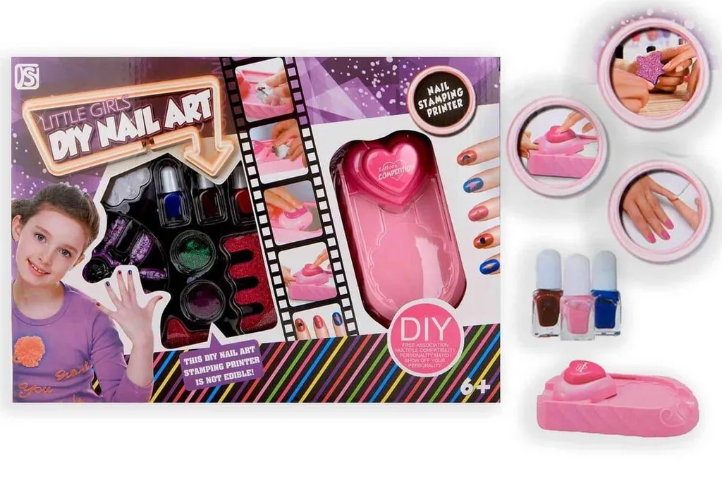 Set de Bricolage Ongles pour Fille : Activité Créative et Beauté