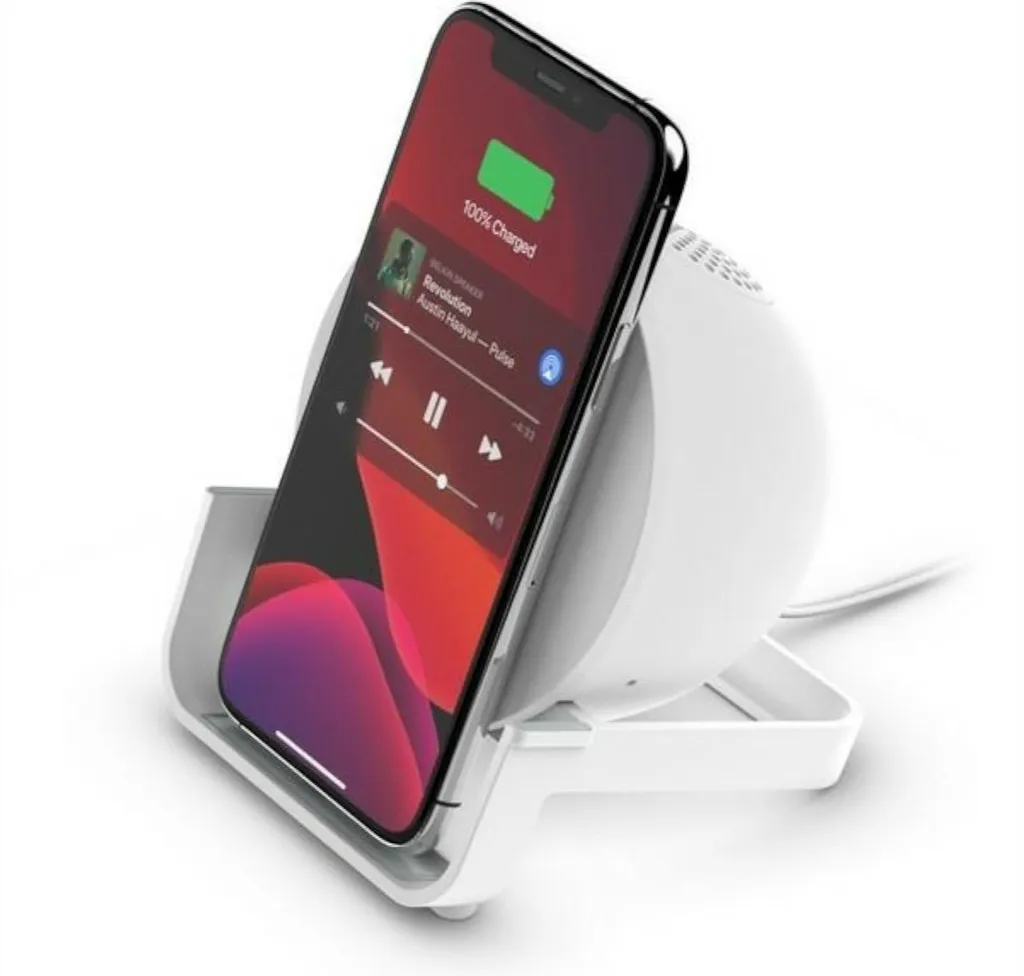 Belkin SoundForm Charge: Speaker Bluetooth con Ricarica Wireless 10W - 3