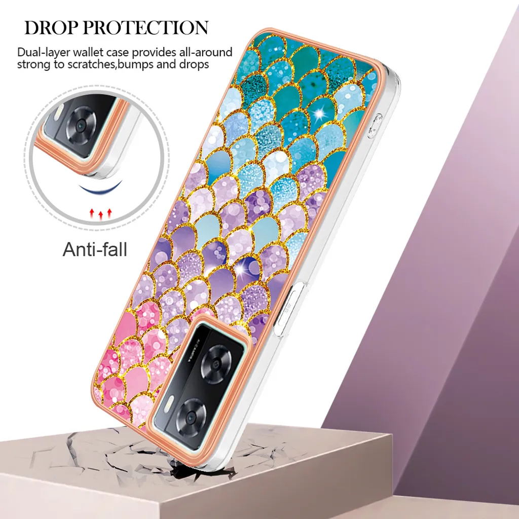 ATISIJIE Custodia per OnePlus Nord 5G,Fiore Fiori Trasparente con
