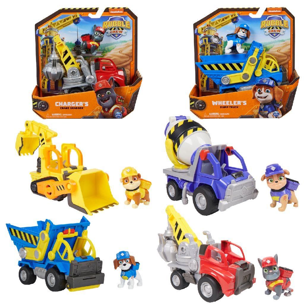 Rubble & Crew – Baufahrzeug (Basis Fahrzeug) mit Hundefigur Produktbild 