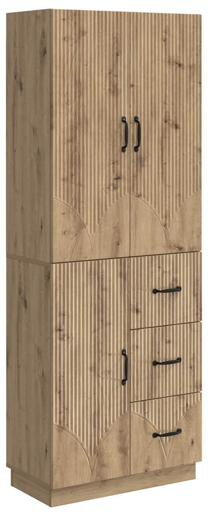 Schrankset 2 pcs Artisan-Eiche Holzwerkstoff