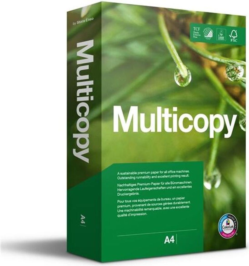 Papír MultiCopy Original A4-160g,CIE 168,250 listů Obrázek produktu 