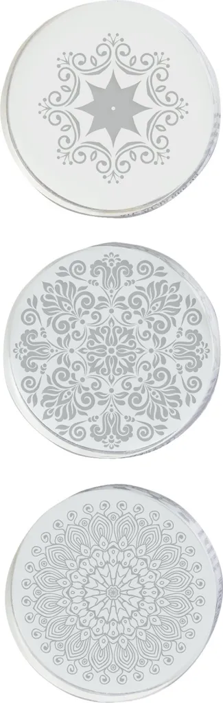 Set de 6 Tampons Acrylique Heyda 204888642 pour Scrapbooking Créatif