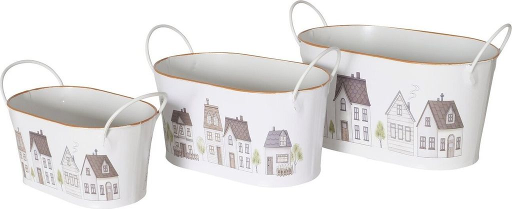 Pflanztopf Pflanzwanne Bergström 3-teilig