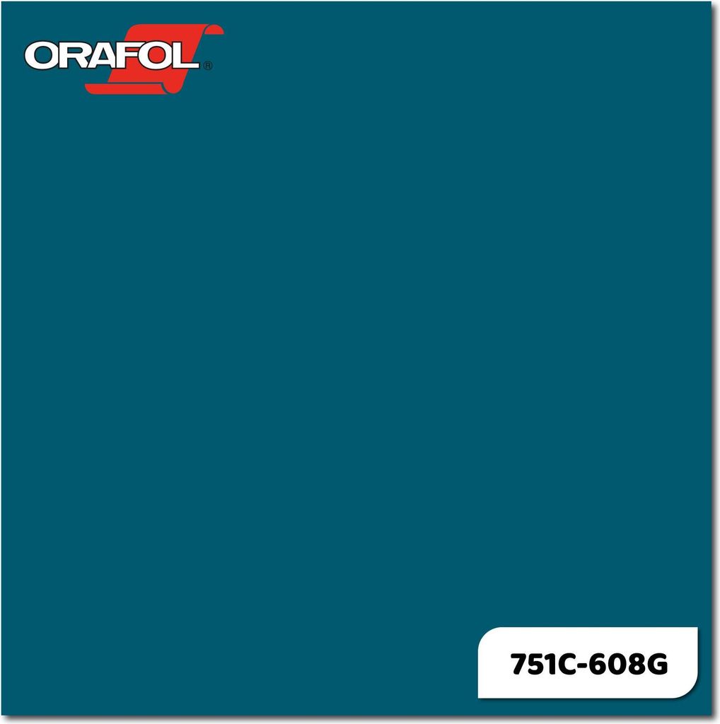 ORAFOL ORACAL 751C Meterware - 608 PETROL in 63 x 100cm