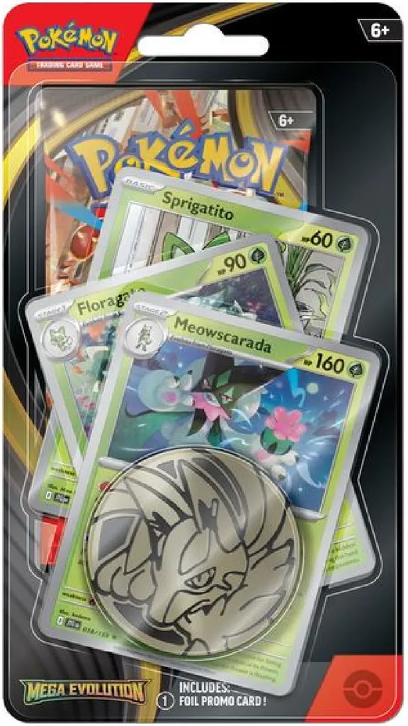 Blister Pokémon Premium Meowscarada avec Booster et Carte Promo Rare