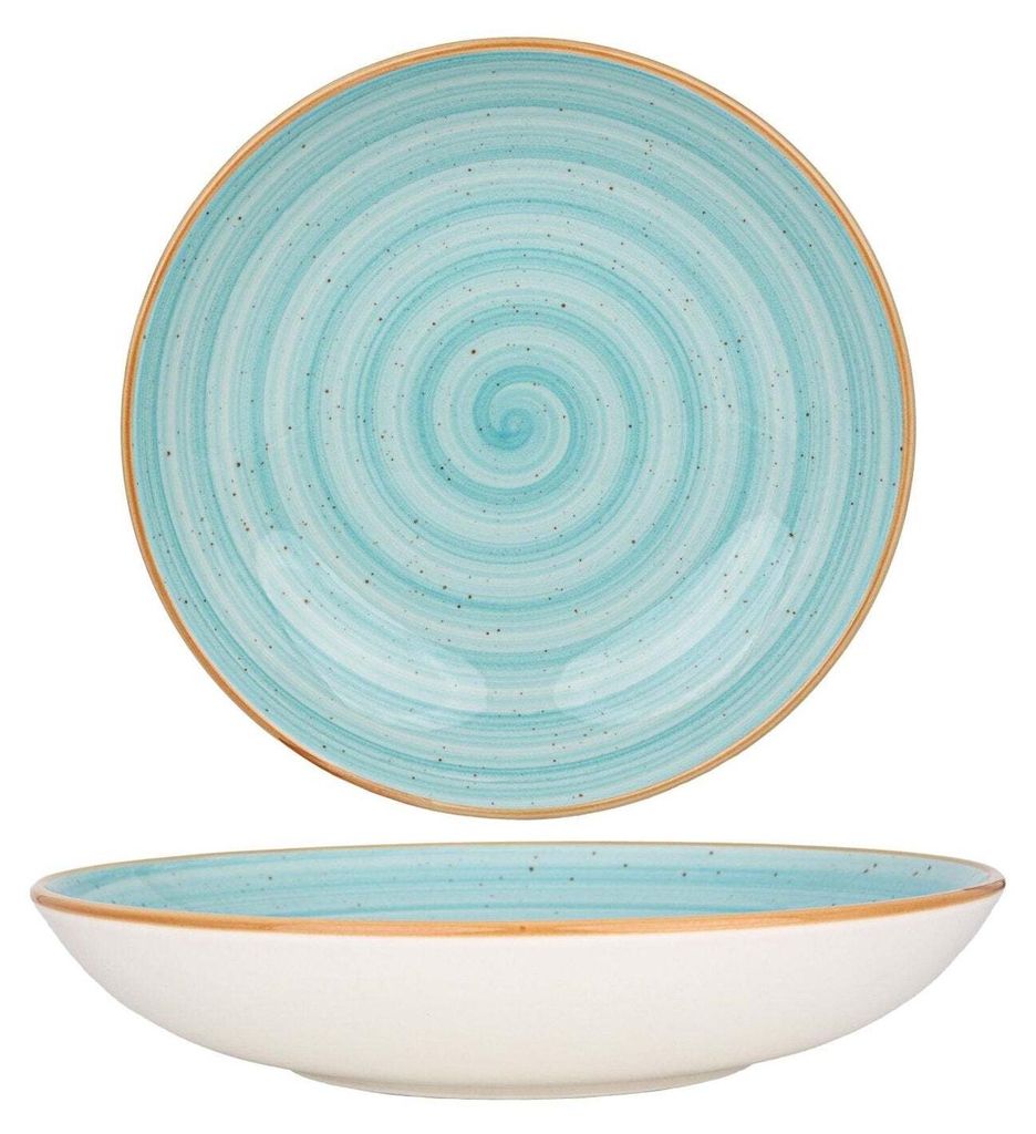 Piatti fondi Bonna - Aqua - Porcellana - 25 cm (1300cc) Immagine del prodotto 