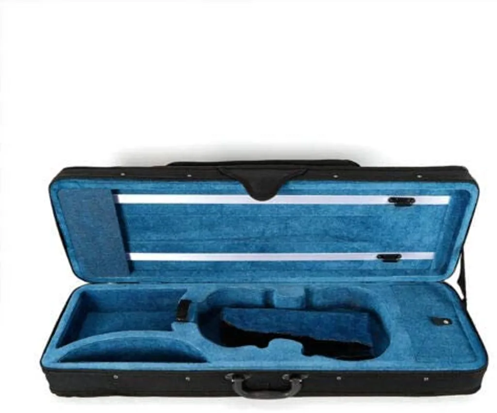 Étui à violon 4/4 léger avec double sangle réglable et intérieur doux