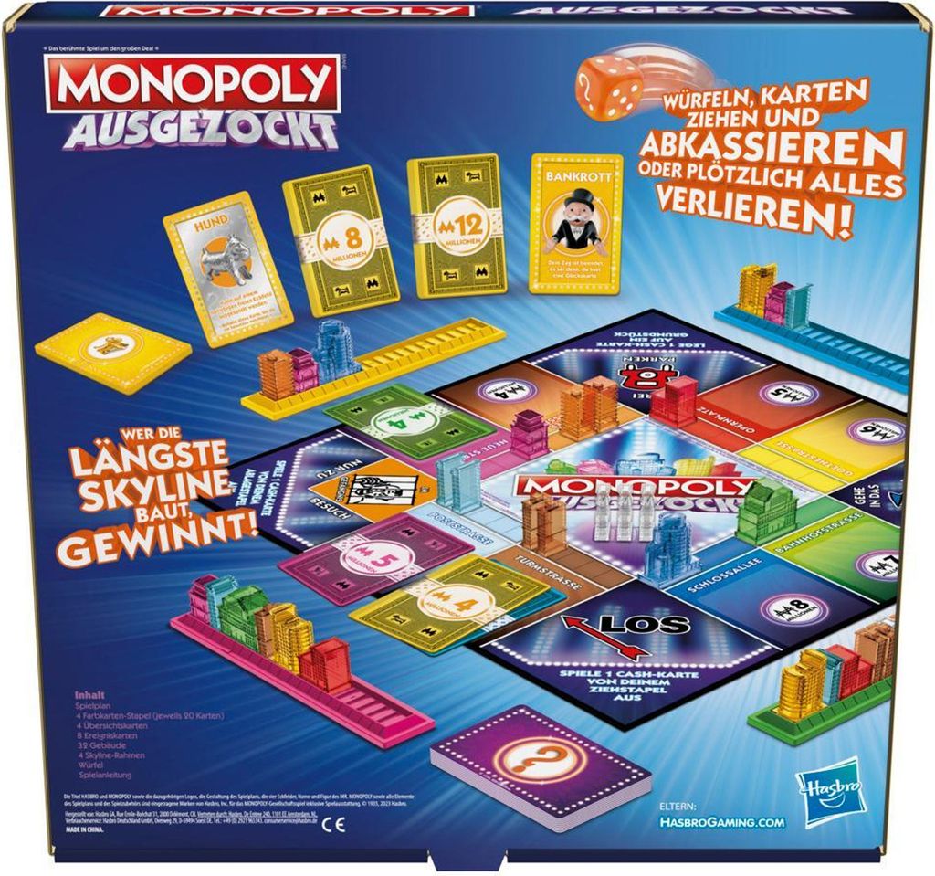 Hasbro Monopoly vyradené z hry Obrázok produktu 4