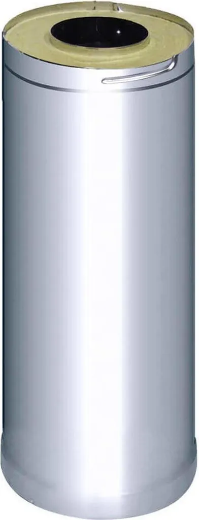 Conduit de cheminée modulaire 50 cm acier pour poêle et insert