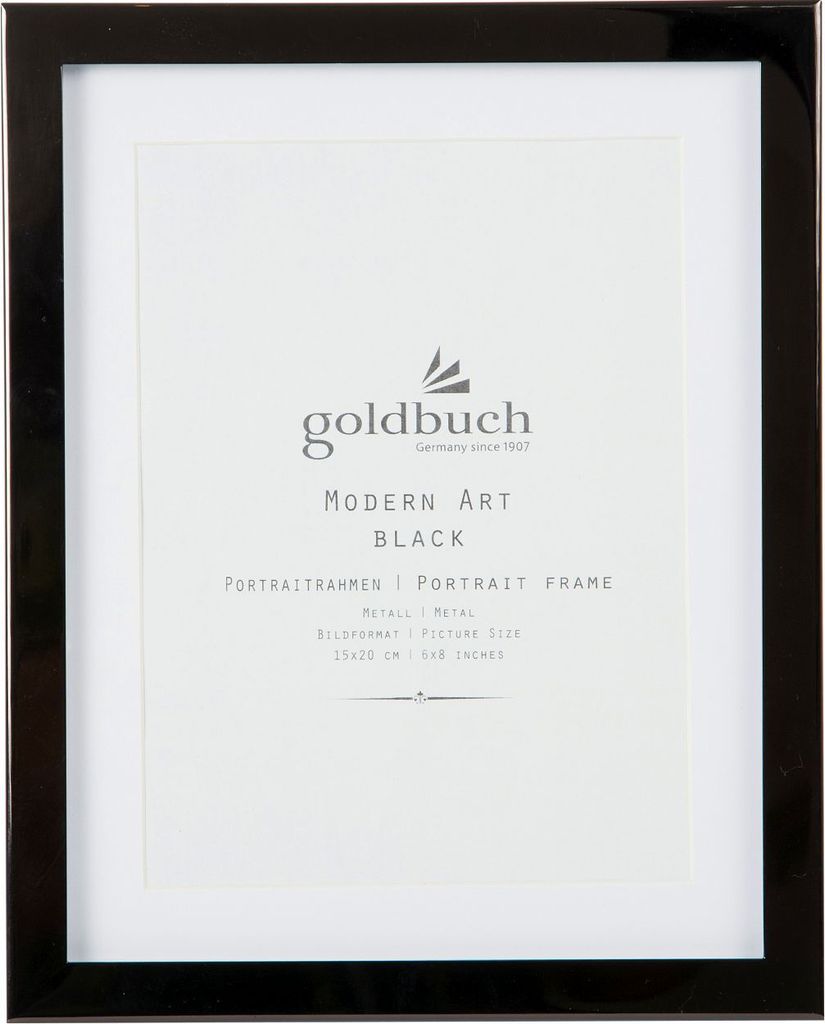 Goldbuch Bilderrahmen Modern Art schwarz