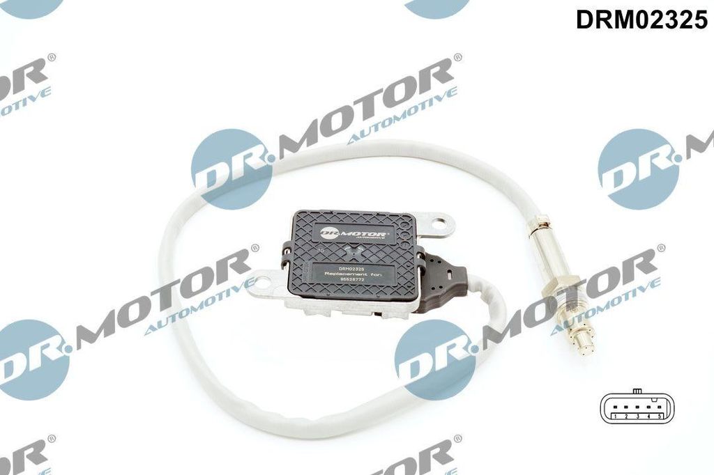 DR.MOTOR AUTOMOTIVE DRM02325 NOx-Sensor NOx-Katalysator vor Kat für OPEL Movano B Kastenwagen (X62) Movano B Bus (X62) Movano B Pritsche / Fahrges...