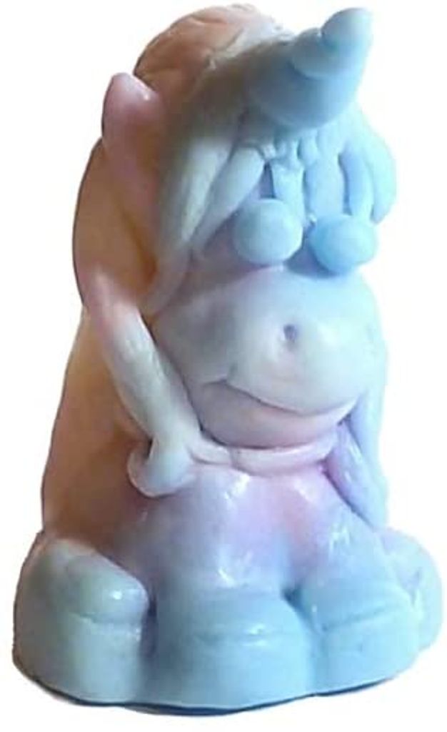 unser Einhorn als Seife Figur Unicorn