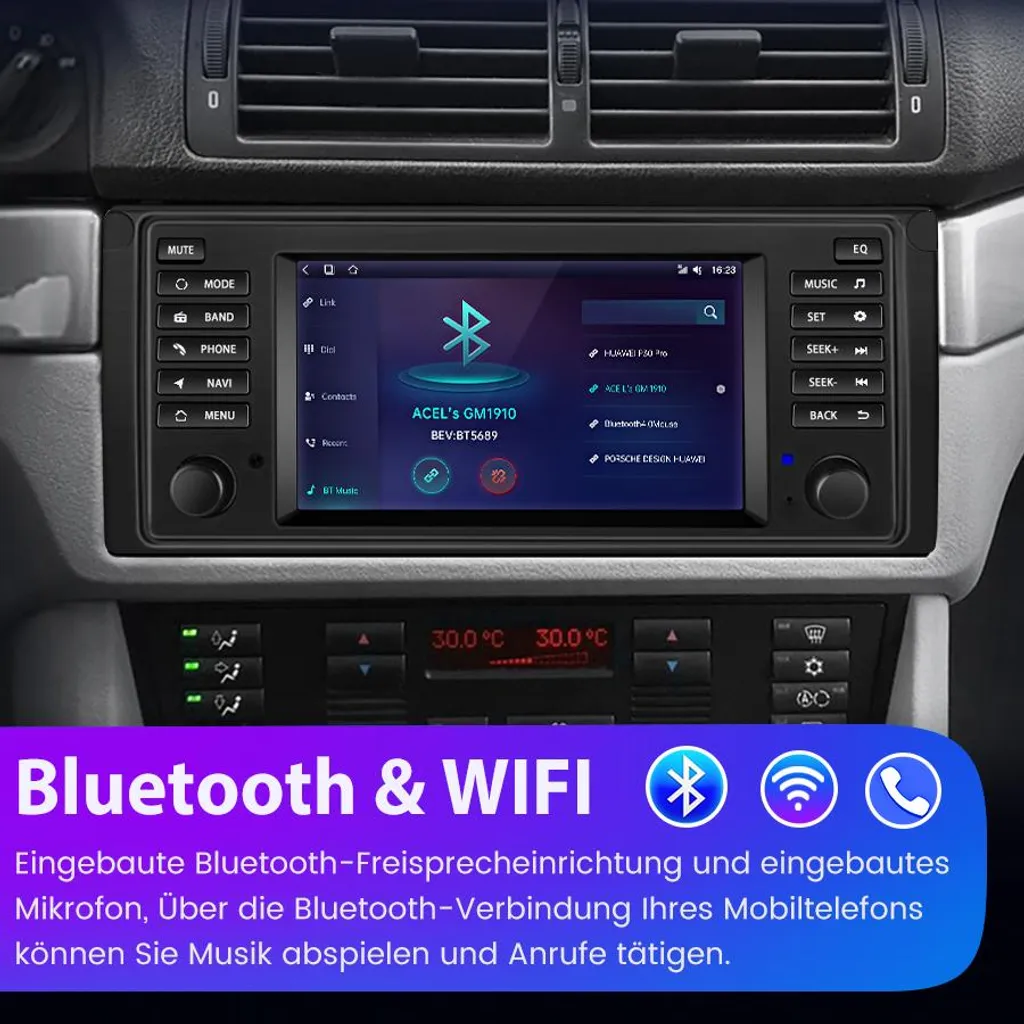 Autoradio BMW X5 E53 7" Android 13 CarPlay GPS: Offerta Imperdibile - 4