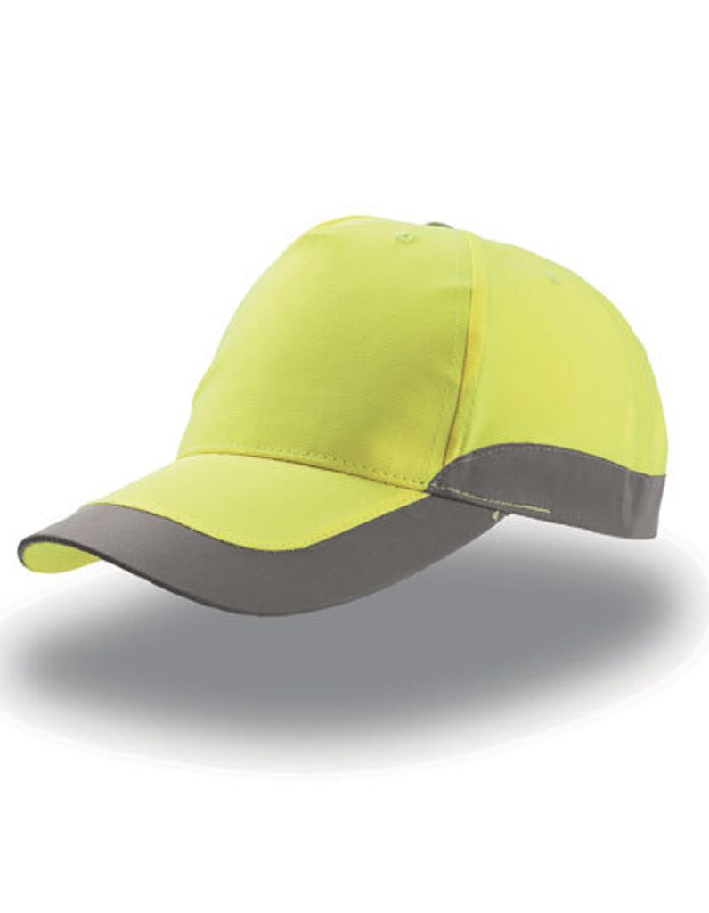 Atlantis HELP | Damen Helpy Cap / Verschluss mit Klettband - Farbe: Yellow Fluo - Größe: One Size