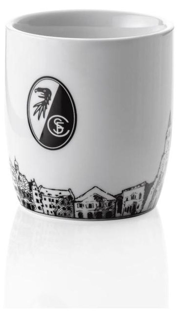 SC Freiburg Tasse "Stadtsilhouette"