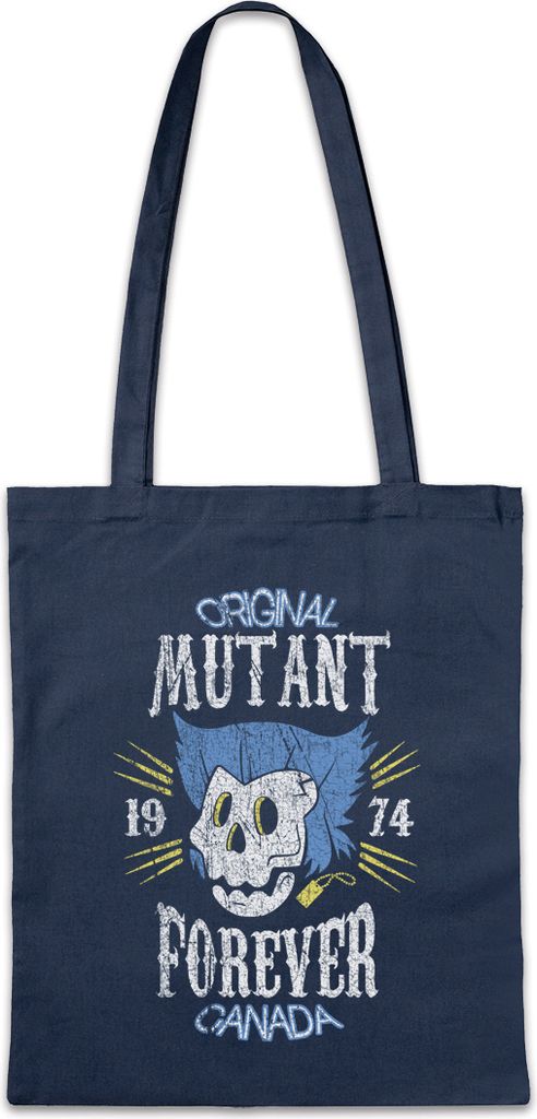 Urban Backwoods Mutant Forever, Stofftasche, Farbe: Navy