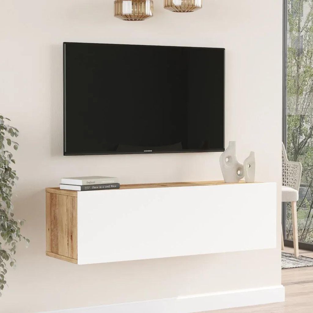 Wiszący stolik pod telewizor Houseland Fullio Atlantic Zdjęcie produktu 