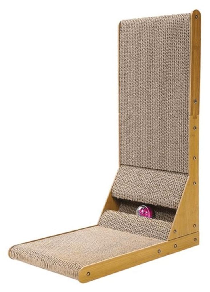PURLOV 22008 Eck-Kratzbaum für Katzen Produktbild 