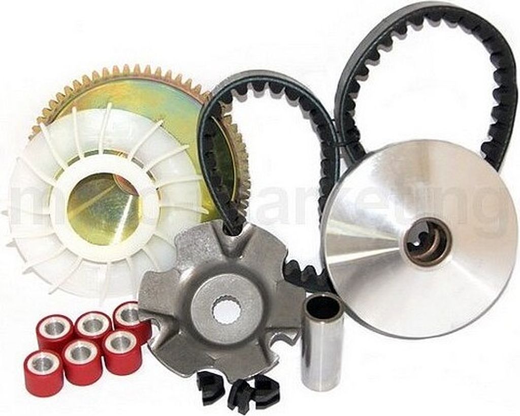 VARIOMATIK Rollen Riemen Scheibe KOMPLETT für Aprilia SR ab Bj.2004 Factory 50