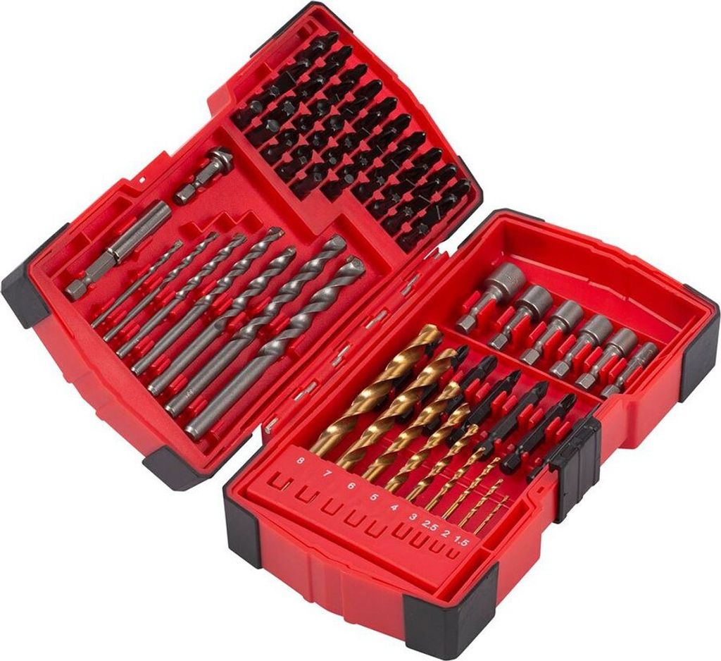 Kreator 82u Holz-/metallbohrer-set Rot Rot One Size